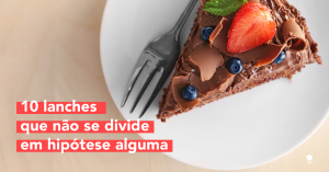 10 lanches que não se divide em hipótese alguma
