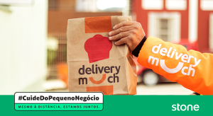 Para ajudar parceiros, Delivery Much e Stone zeram taxas de delivery em todo o Brasil